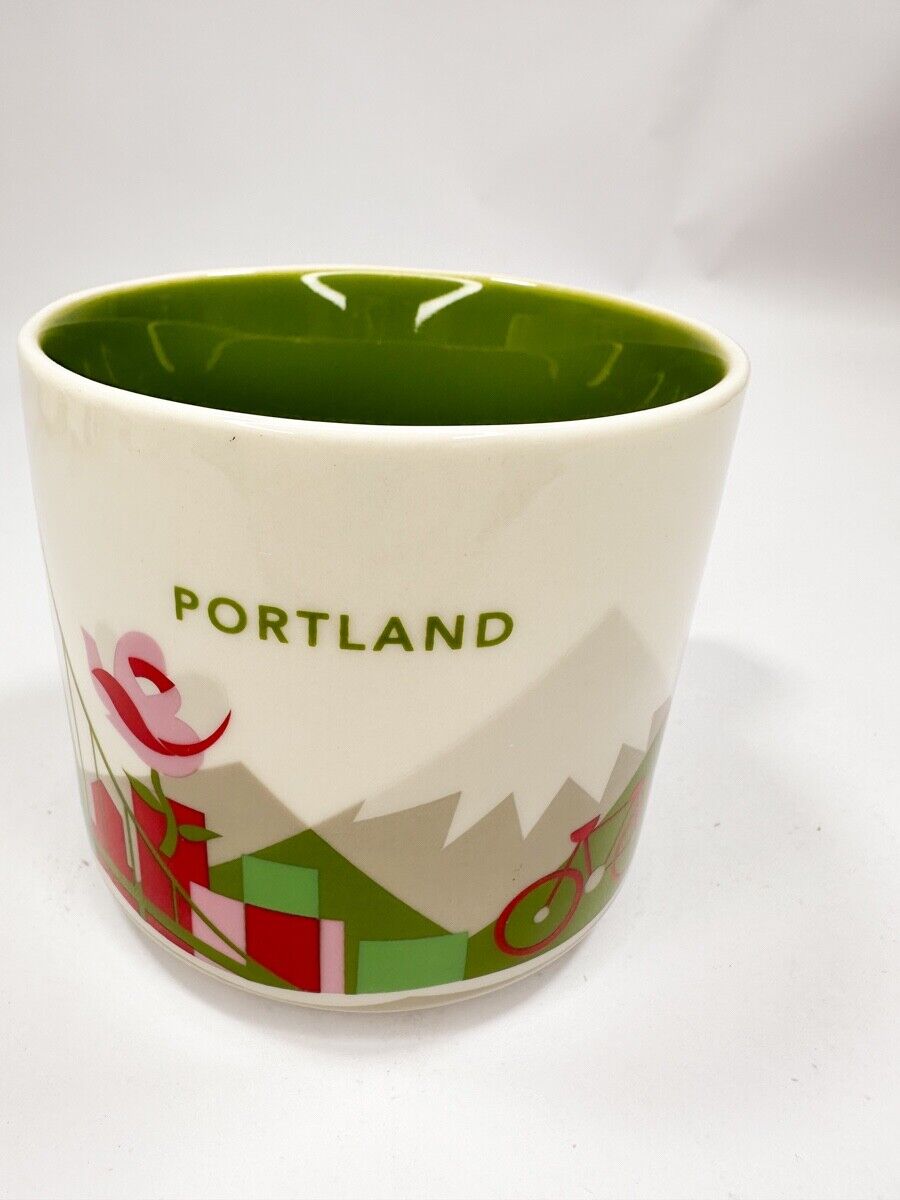 Portland Starbucks Coffee Tea Mug 2015 You Are Here 14oz