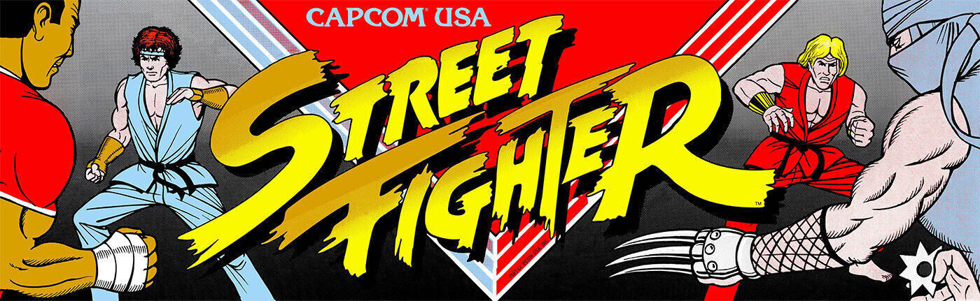 Street Fighter Arcade Marquee/Sign (26\