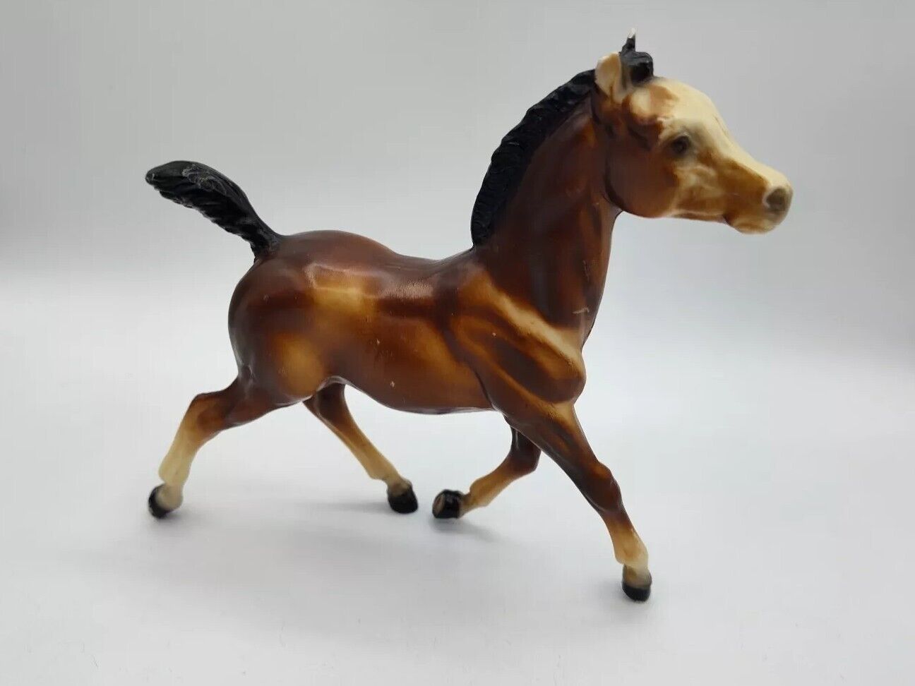 Vintage Early 1970's Breyer Traditional Running Foal Model #134 Spice 