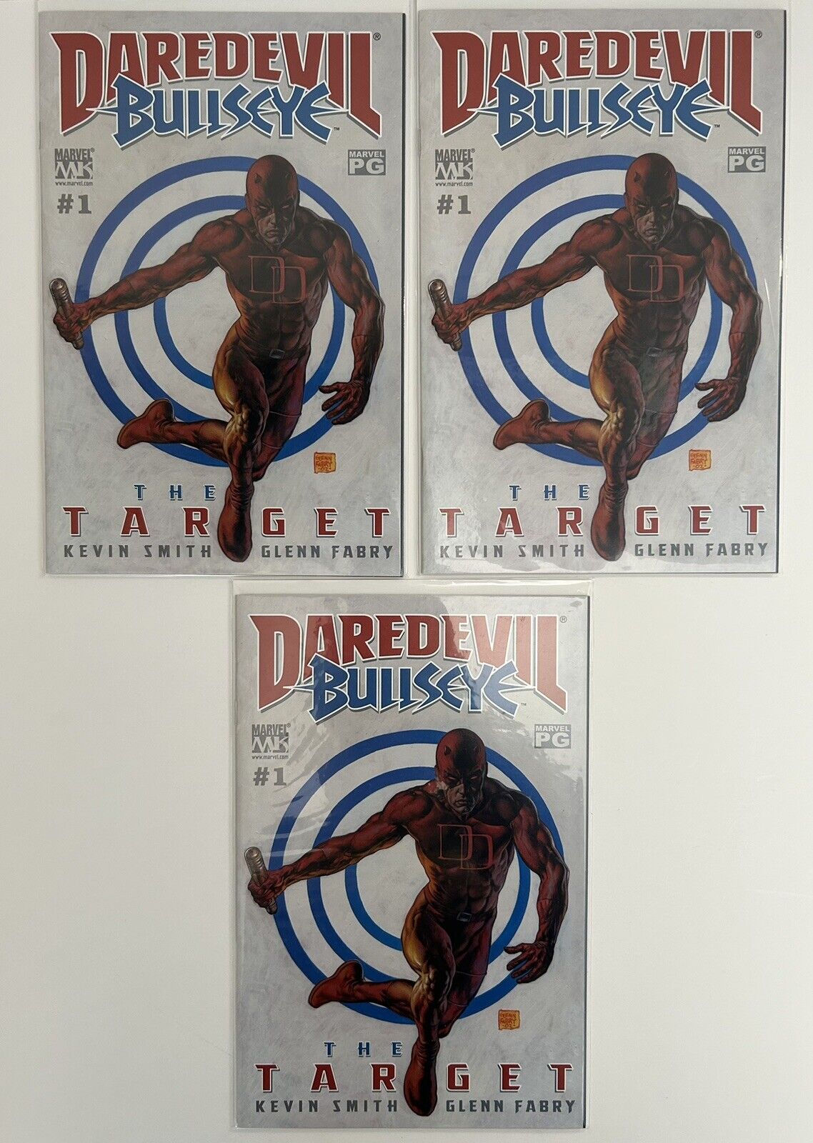 Daredevil Bullseye The Target #1 - 2003 - Marvel - 3 Copies - NM+