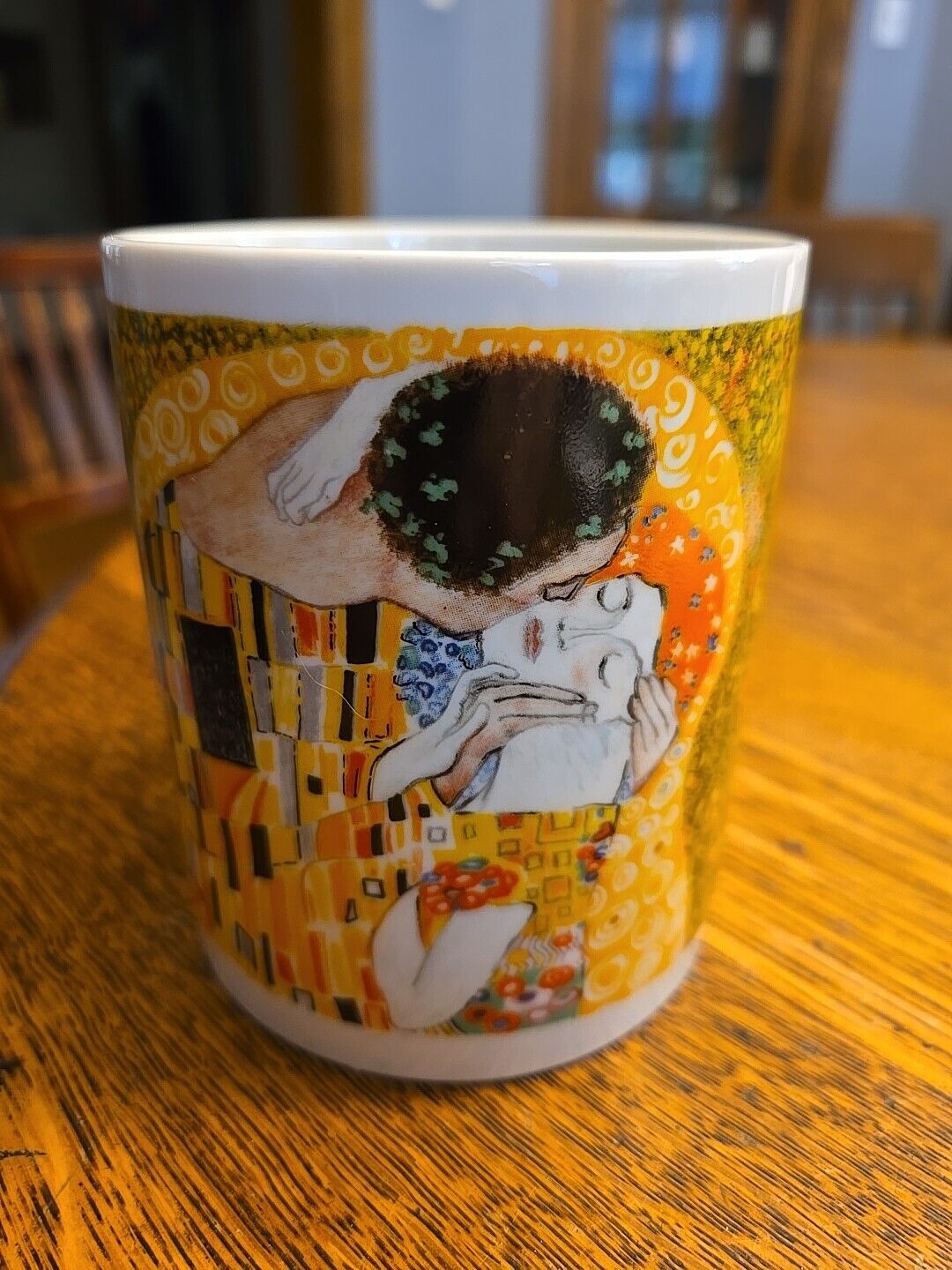 Chaleur Masters Collection D. Burrows Coffee Tea Cocoa Mug Gustav Klimt The Kiss