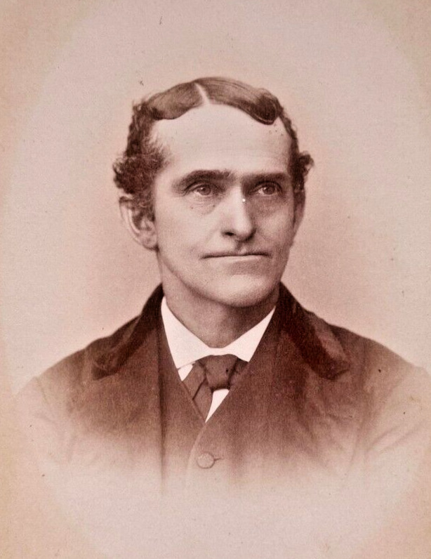 Victorian Cabinet Card Photo Joaquin Phoenix Doppelganger ONE of A Kind