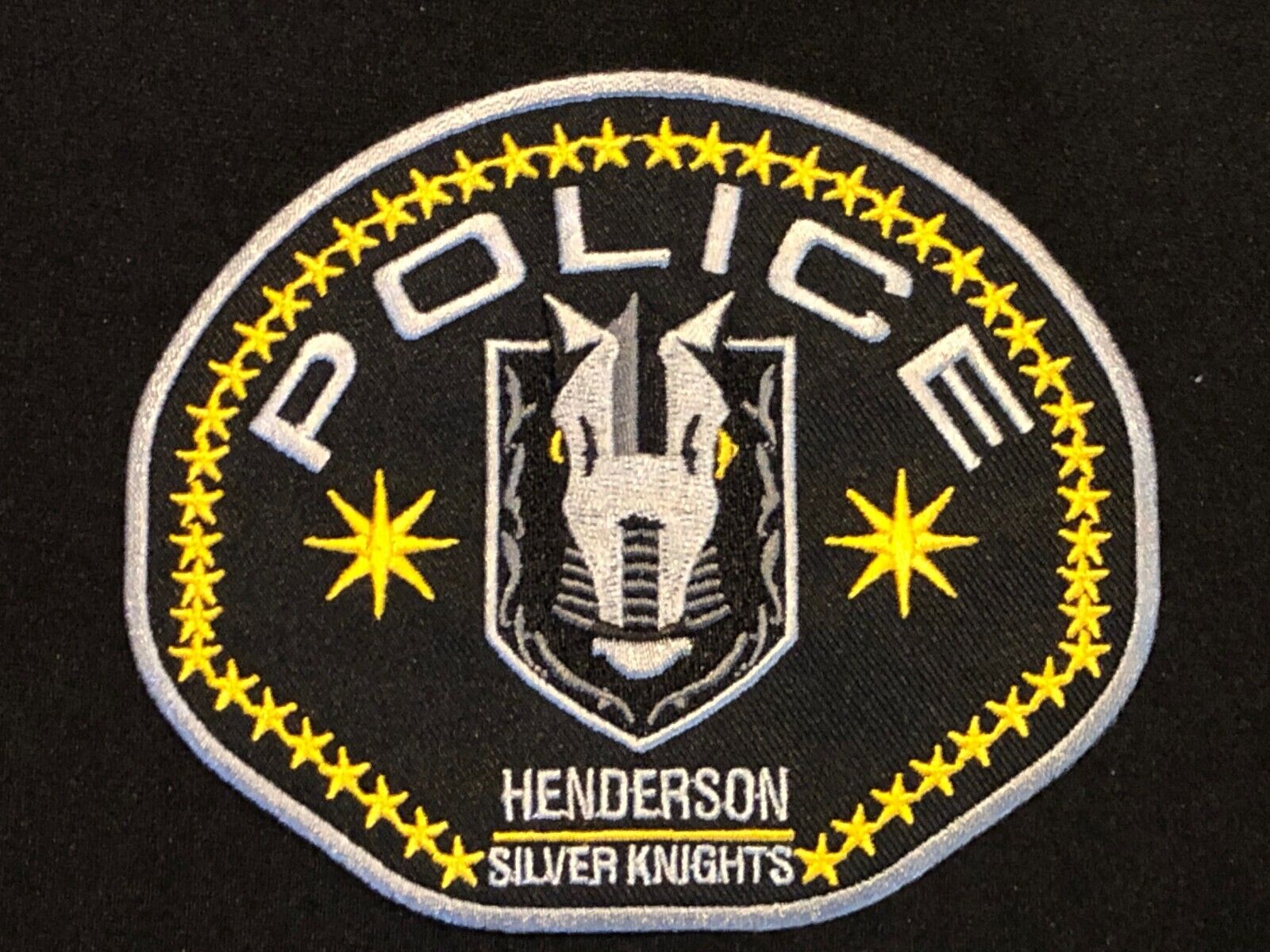 Henderson Silver Knights Golden Knights Police Patch - Henderson - HPD- SWAT 