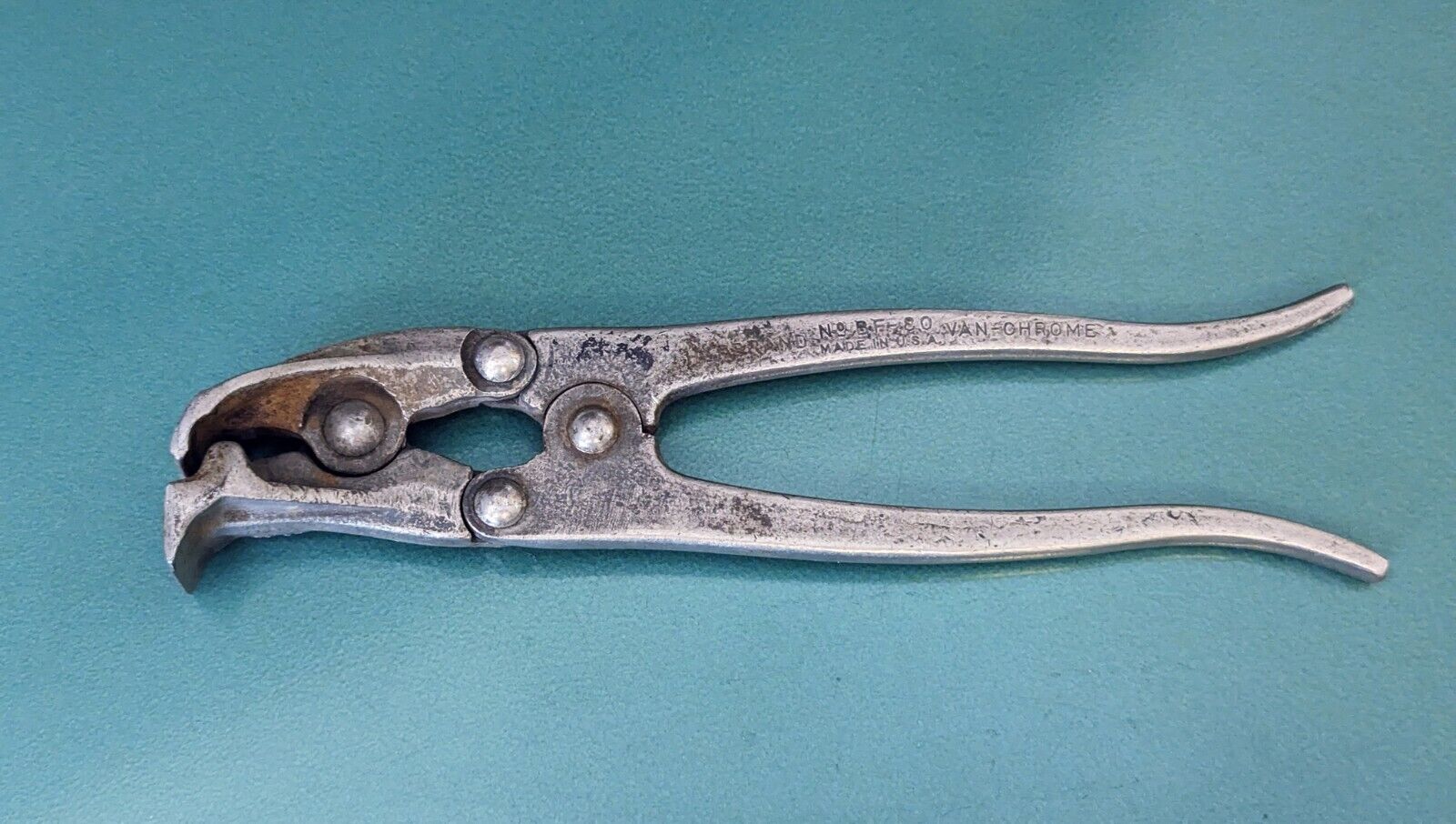 Super-Rare Vintage HERBRAND BF-80 Drip Rail Forming Pliers EXC COND Made In USA