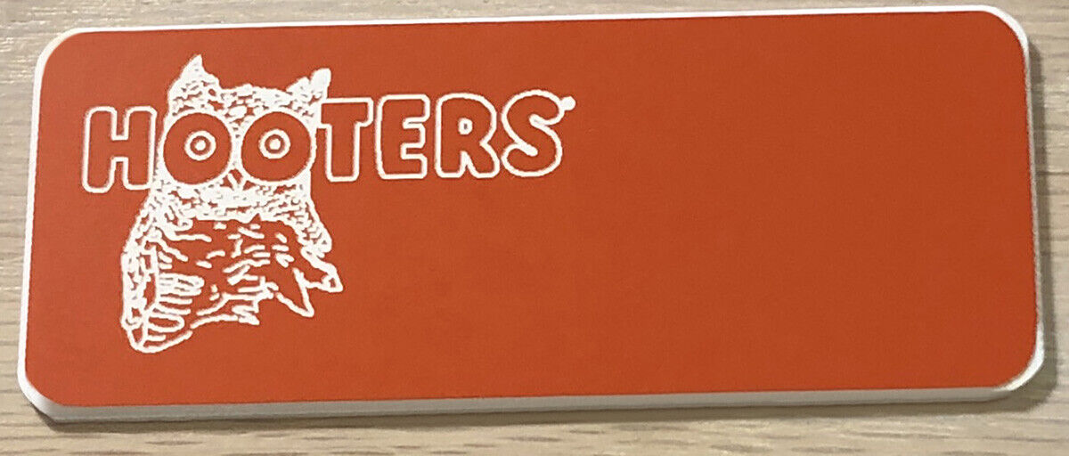 ~NEW~ HOOTERS WINGHOUSE Girl Uniform Name Tags PICK NAME COMBO OR PERSONALIZE