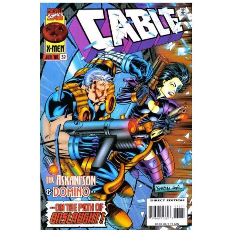 Cable #32  - 1993 series Marvel comics NM+ Full description below [y}