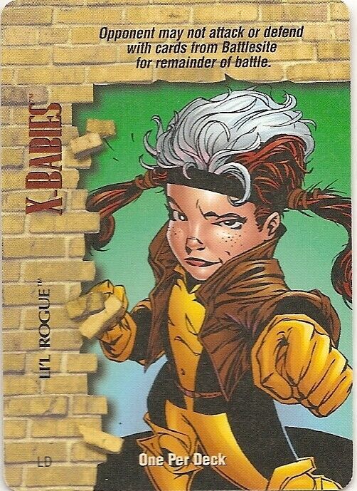 Marvel OVERPOWER Monumental X-Babies - Li\'l Rogue special - OPD - Very Rare