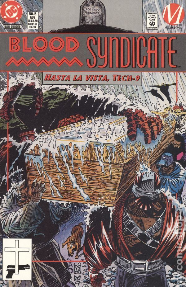 Blood Syndicate Milestone #5 VF- 7.5 1993 Stock Image