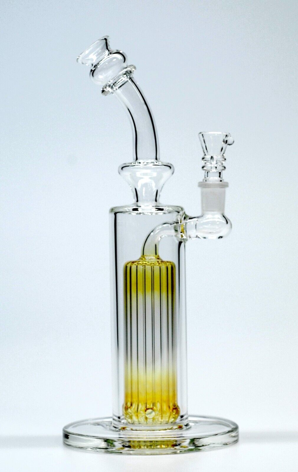 11  Inch Thick Fumed Glass hole Perc Premium Tobacco Water Pipe Bubbler Bong