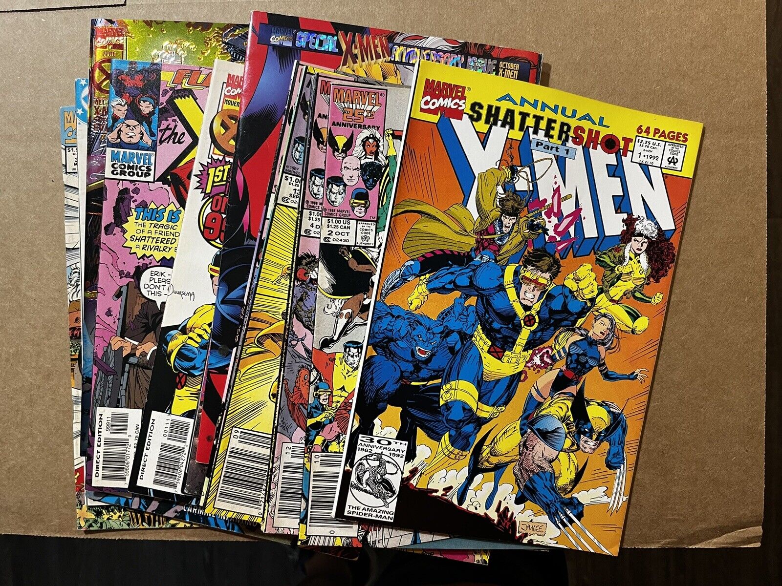 Lot Of X-men: 16 Books Total Plus Aquaman Others