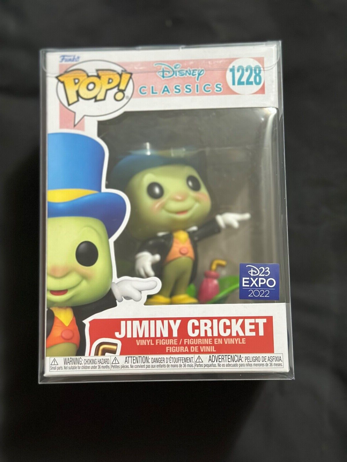 Funko Pop Disney Classic Jimmy Cricket D23 Expo 2022