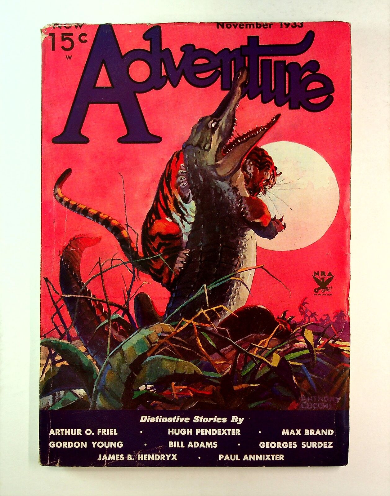 Adventure Pulp/Magazine Nov 1933 Vol. 87 #5 GD/VG 3.0