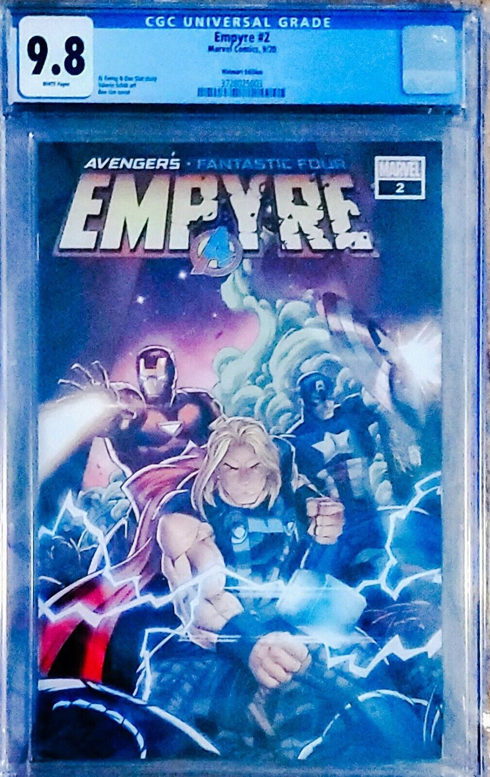 Empyre 2 Wal-Mart Edition CGC 9.8 Ron Lim Cover