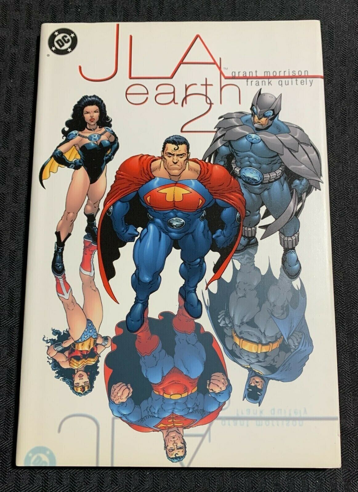 JLA Earth 2 by Grant Morrison & Frank Quitely HC DJ 1st Print OGN DC Comics 2000