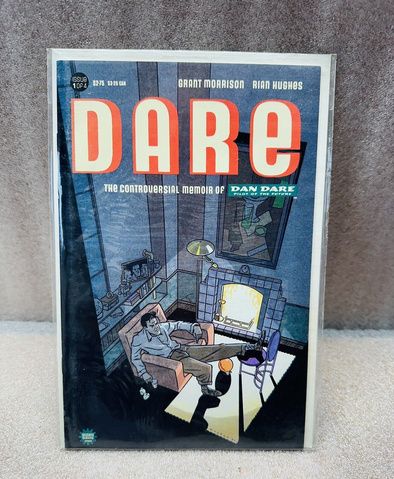 DARE The Controversial Memoir of Dan Dare  1 & 2 by Grant Morrison