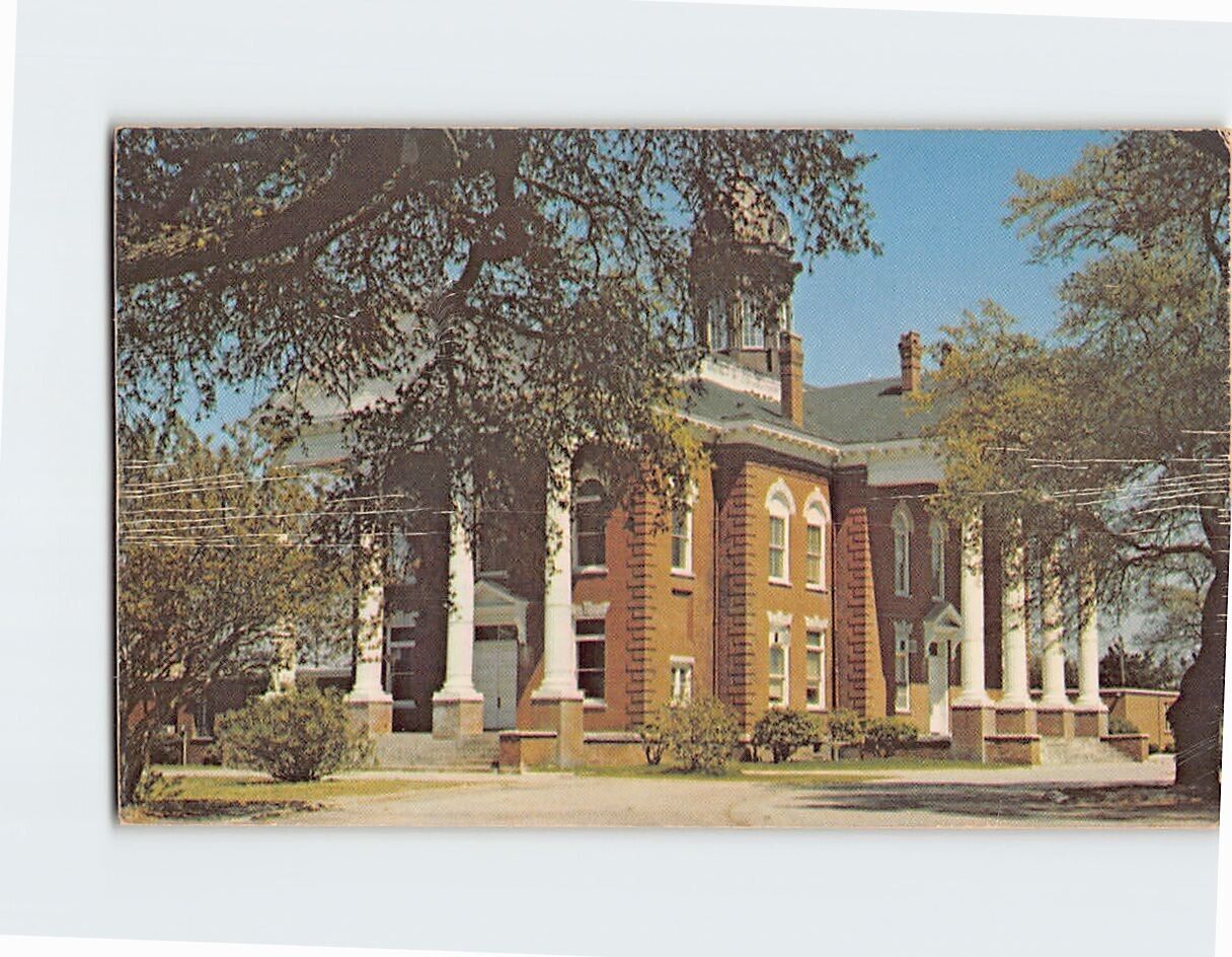 Postcard Carteret County Court House Beaufort North Carolina USA