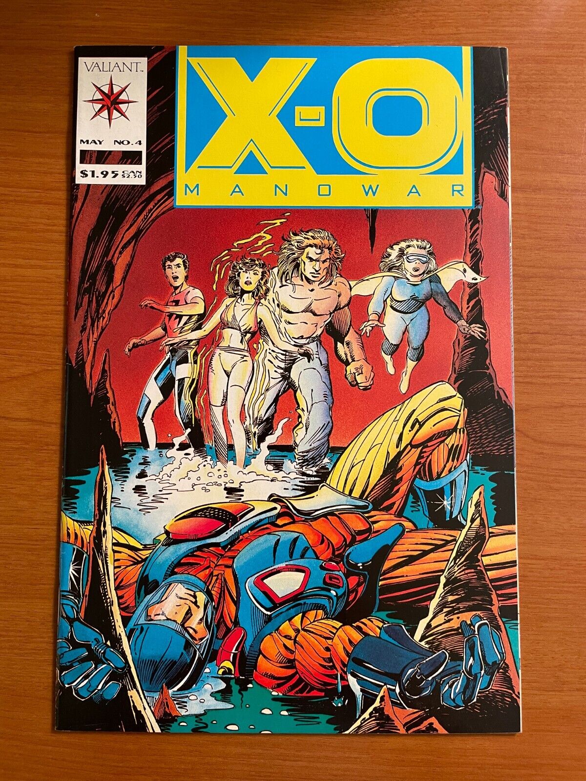 X-O Manowar #4 (1992, Valiant) 1st App. Jack Boniface Comic #KRC128