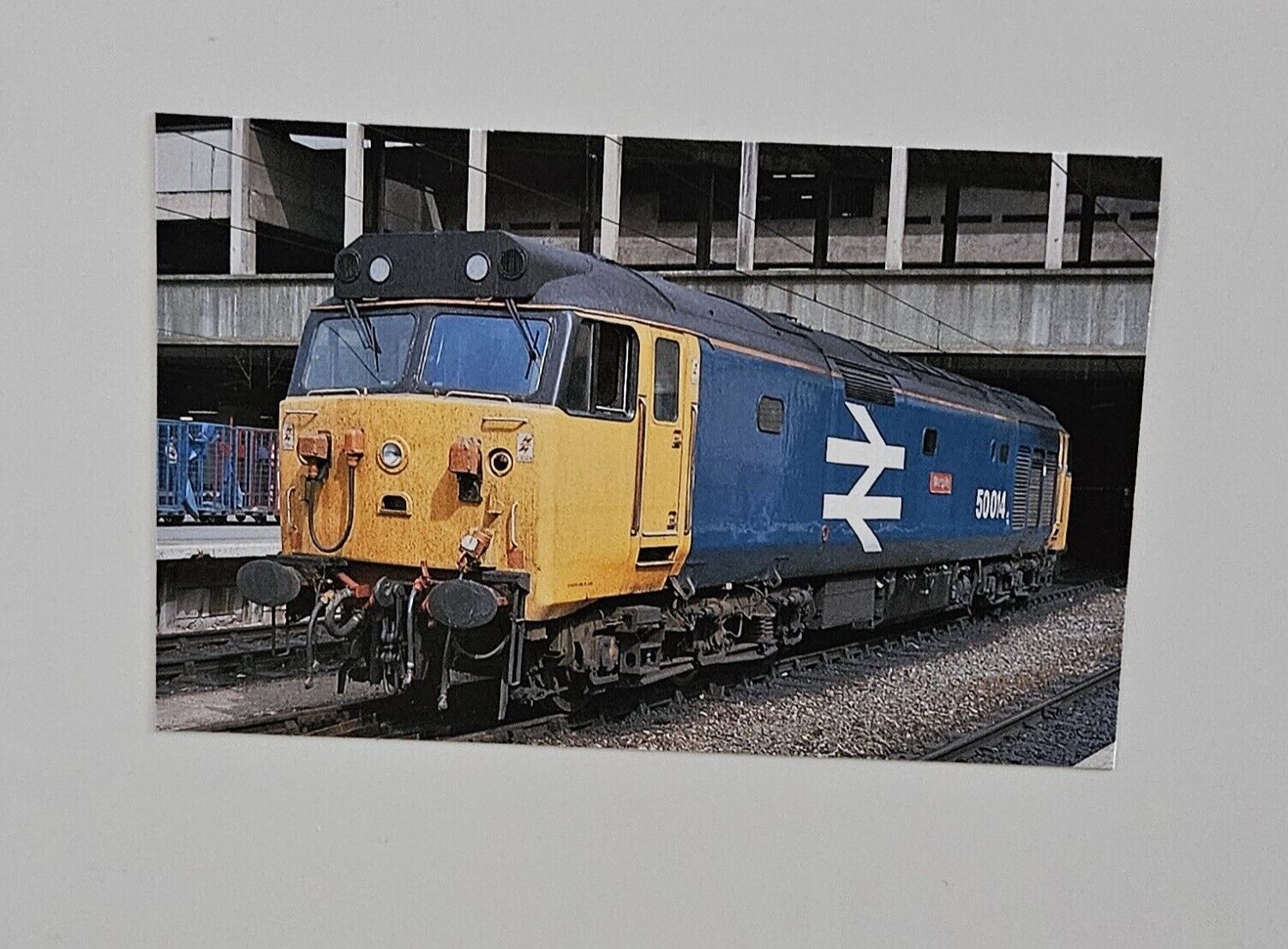 Class 50 50014 Warspite Fridge Magnet British Rail Diesel Locomotive BR Blue