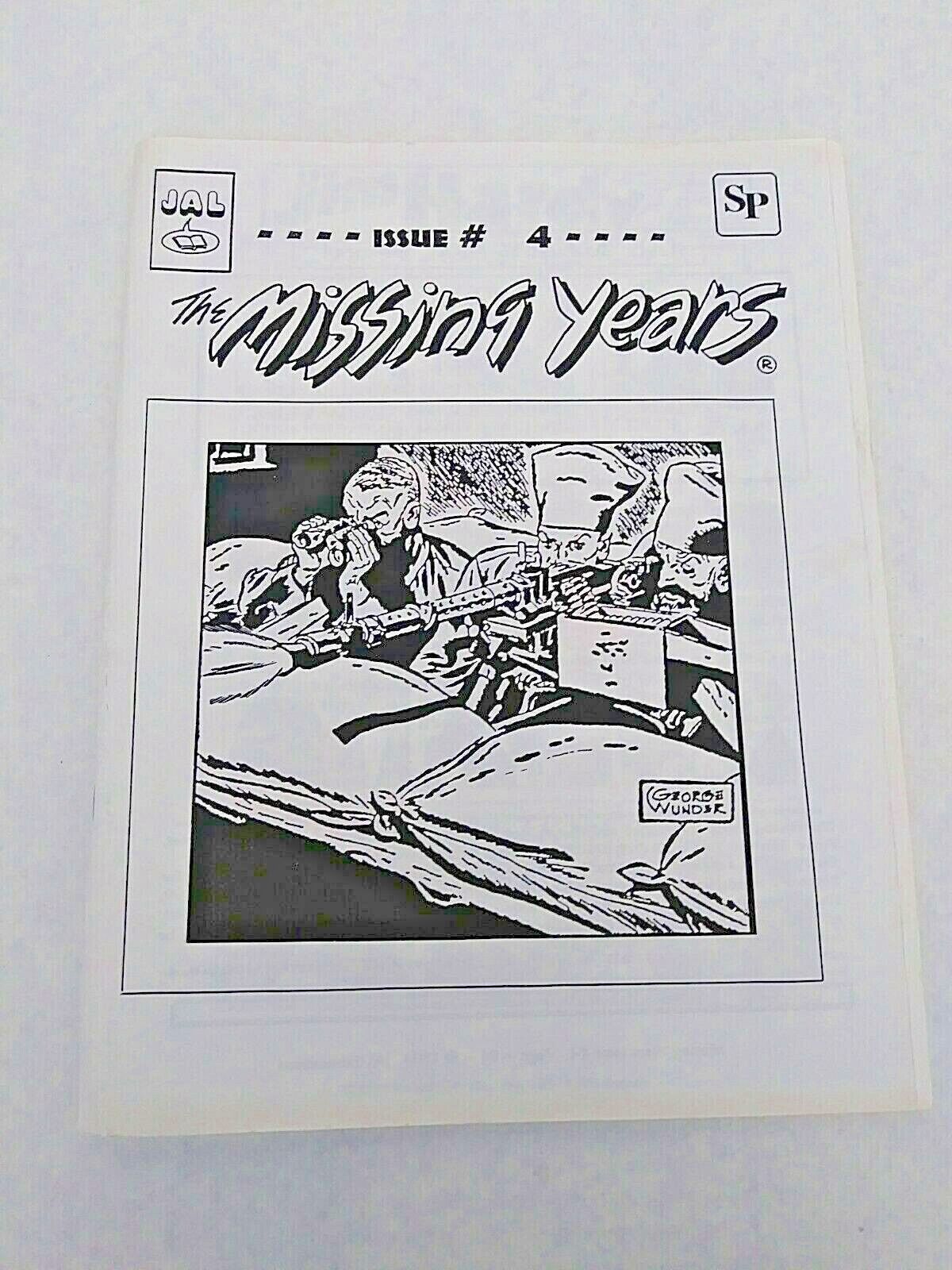 THE MISSING YEARS MAGAZINE COMICS ISSUE #4 SPEC PRODUCTIONS 1994 DICK TRACY-JAL
