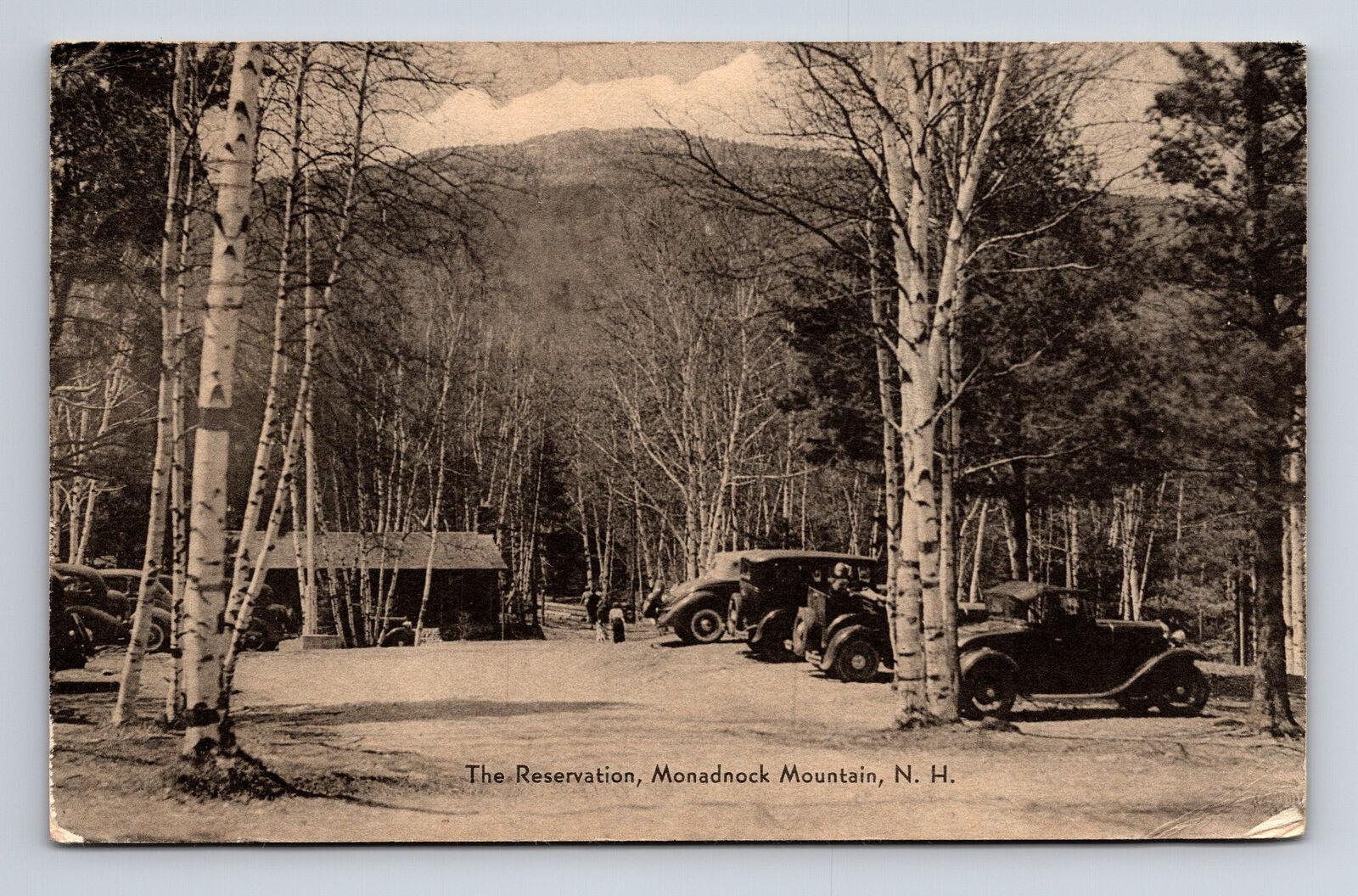 1942 The Reservation Monadnock Mountain NH Postcard