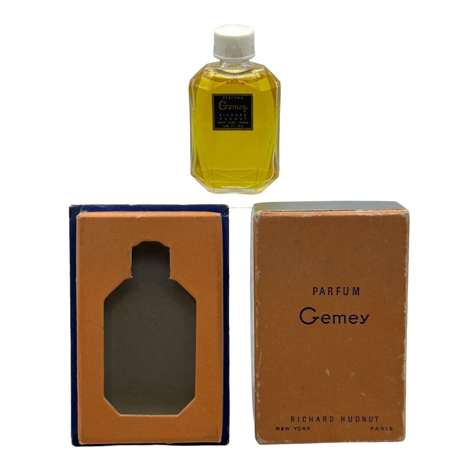 Parfum Gemey Richard Hudnut Boxed Miniature Parfum 0.25 fl. oz Perfume Vintage