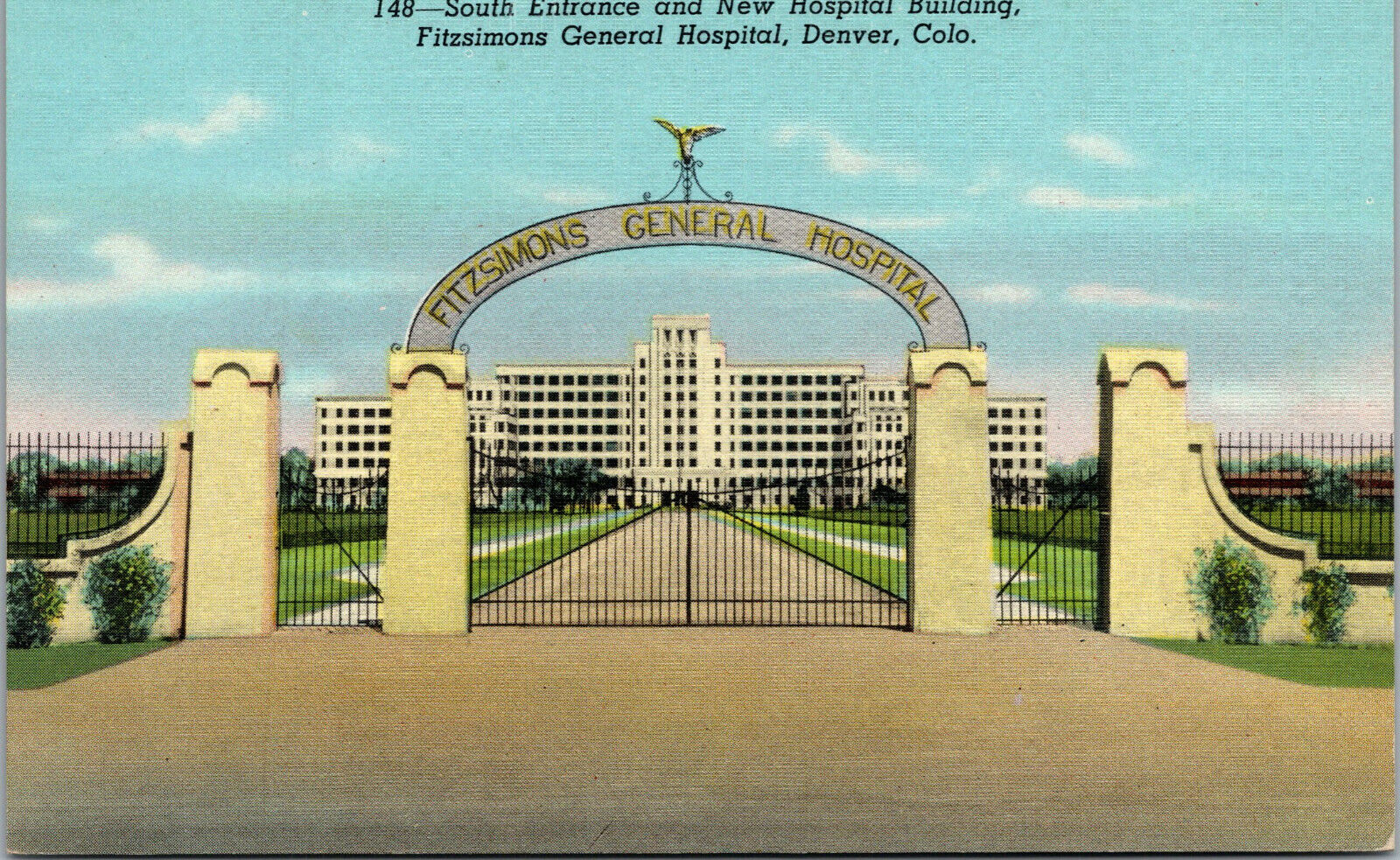 Vtg 1910s Temple Emanuel Denver Colorado CO Unused Postcard
