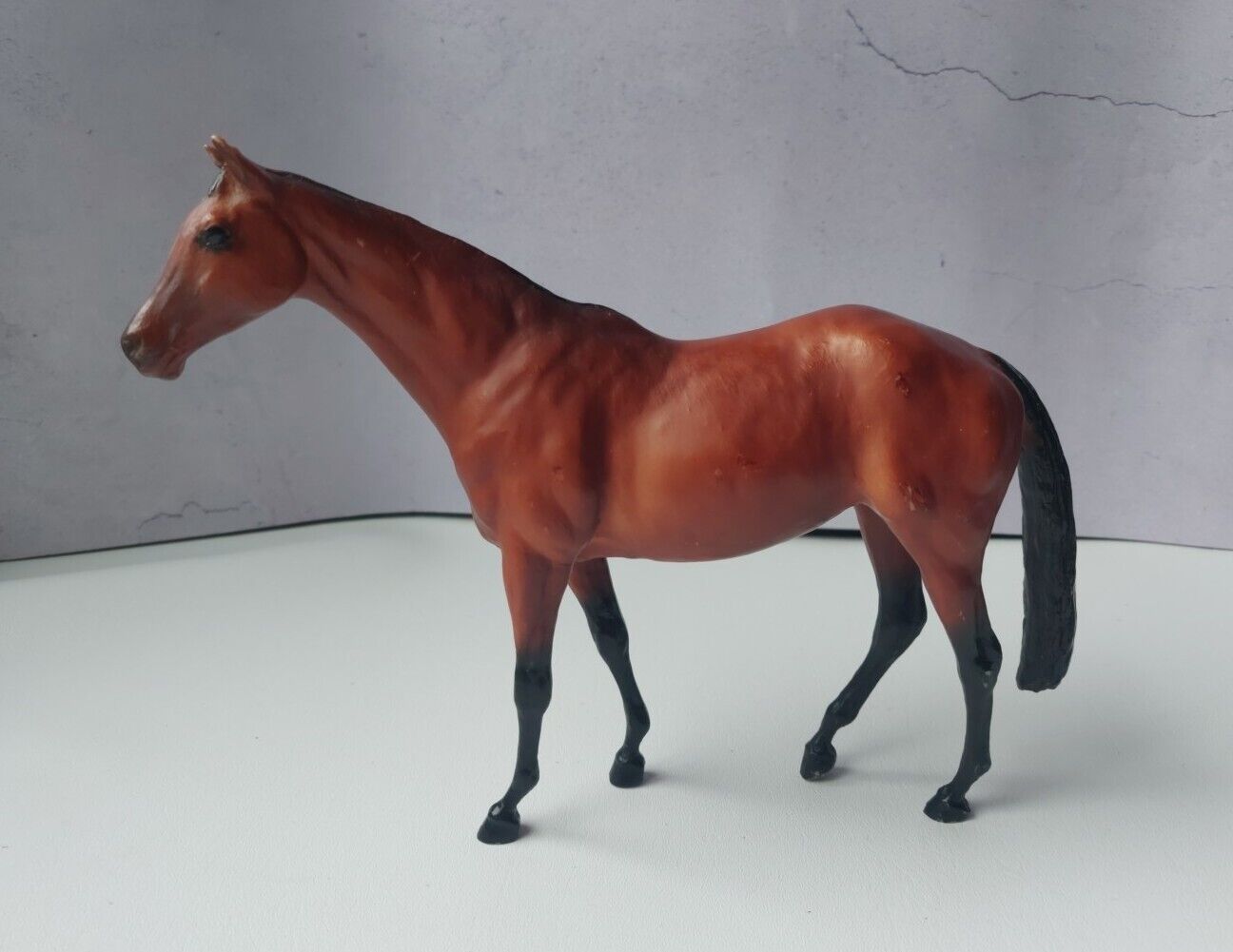 Breyer Model Horse Touch of Class #420 Famous Bay Thoroughbred Mare Vintage 