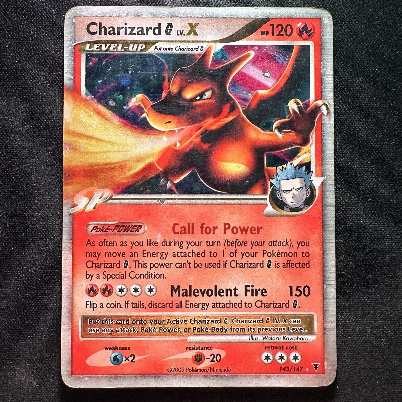 Charizard G Lv X 143/147 Platinum Supreme Victors Rare Holo Pokemon Card