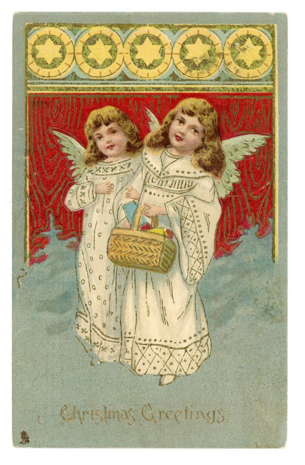 Antique Christmas Postcard \