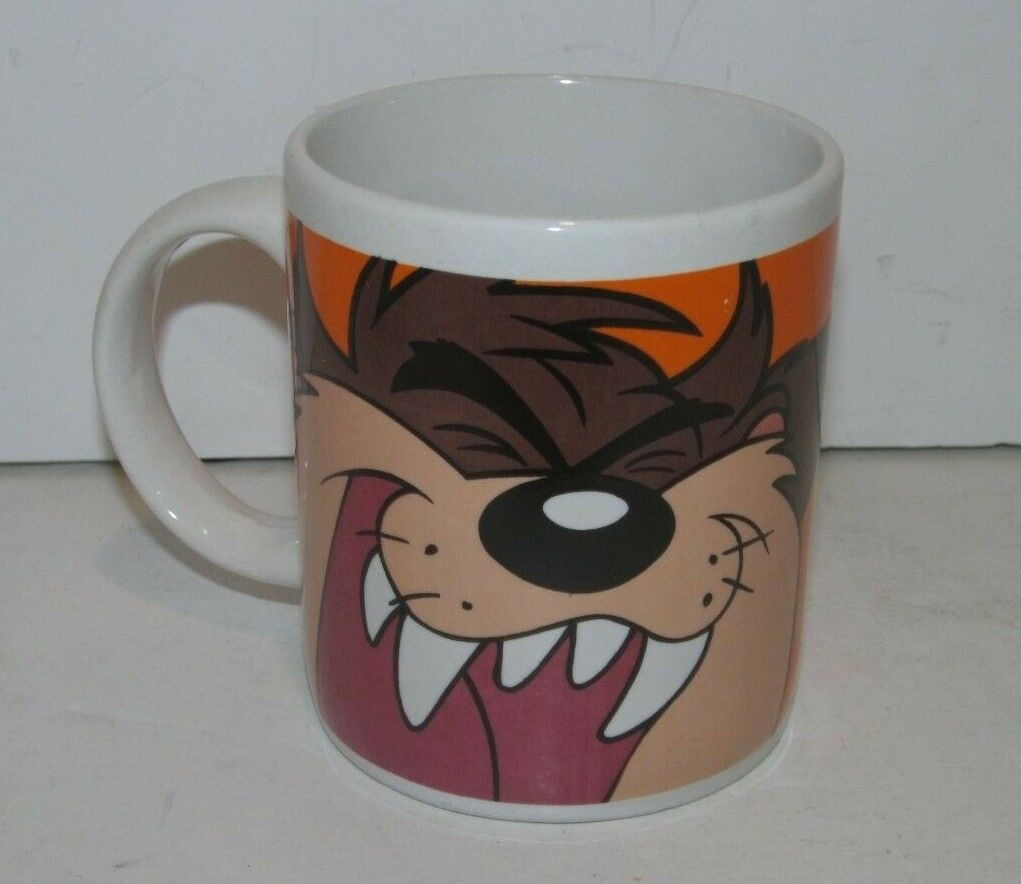 TAZ Tasmanian Devil 1998 Looney Tunes Gibson 11 Oz. Coffee Tea Cup Mug