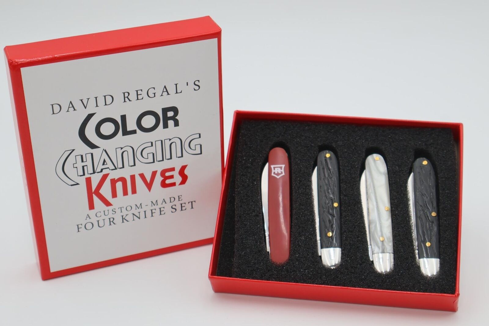 David Regal's Color Changing Knives (Four Knife Set) Magic Trick
