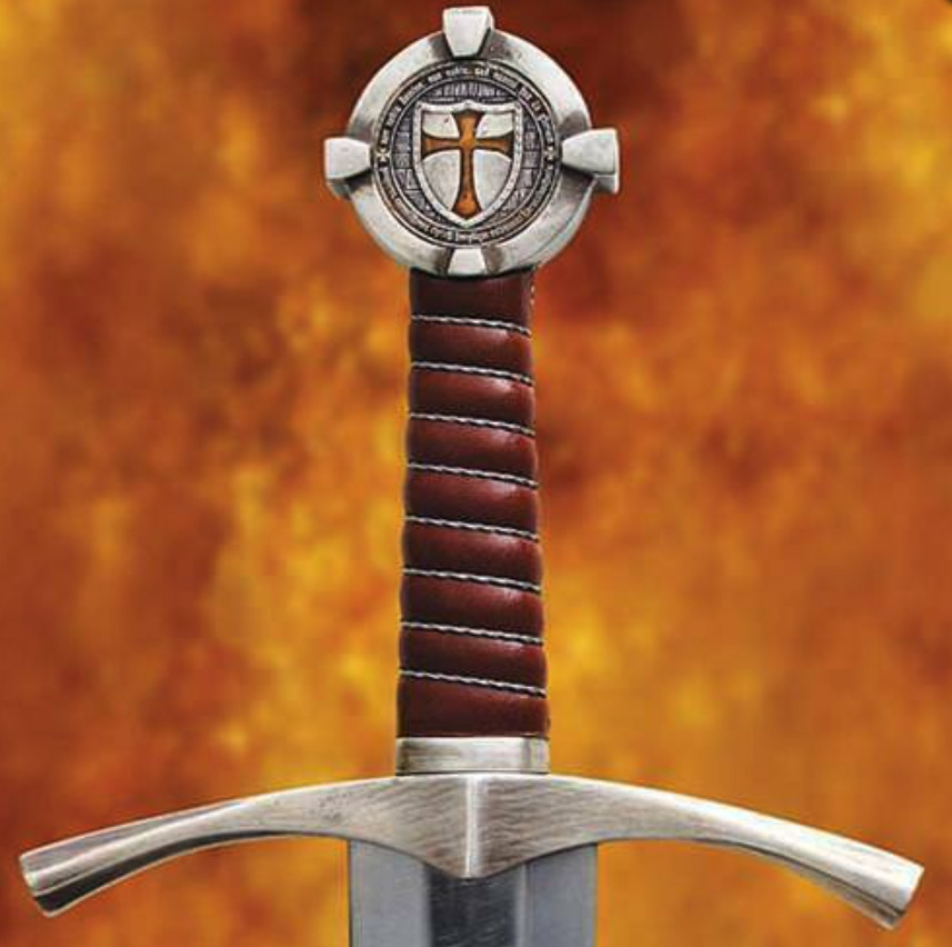 Windlass The Accolade Sword of The Knights Templar sharpened sword replica 
