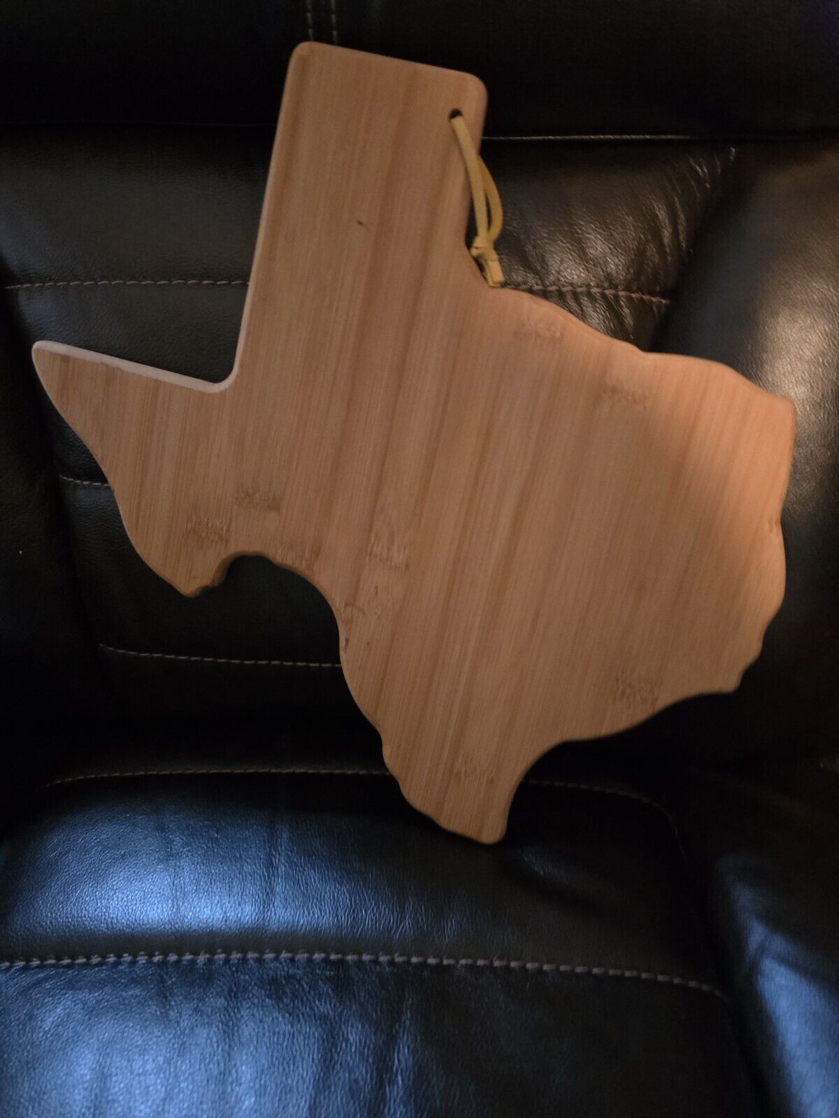 Totally Bamboo State of Texas Shape Cutting Board / Charcuterie Wooden 13\