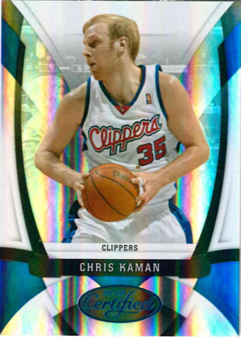 CHRIS KAMAN 2009-10 CERTIFIED BLUE /100