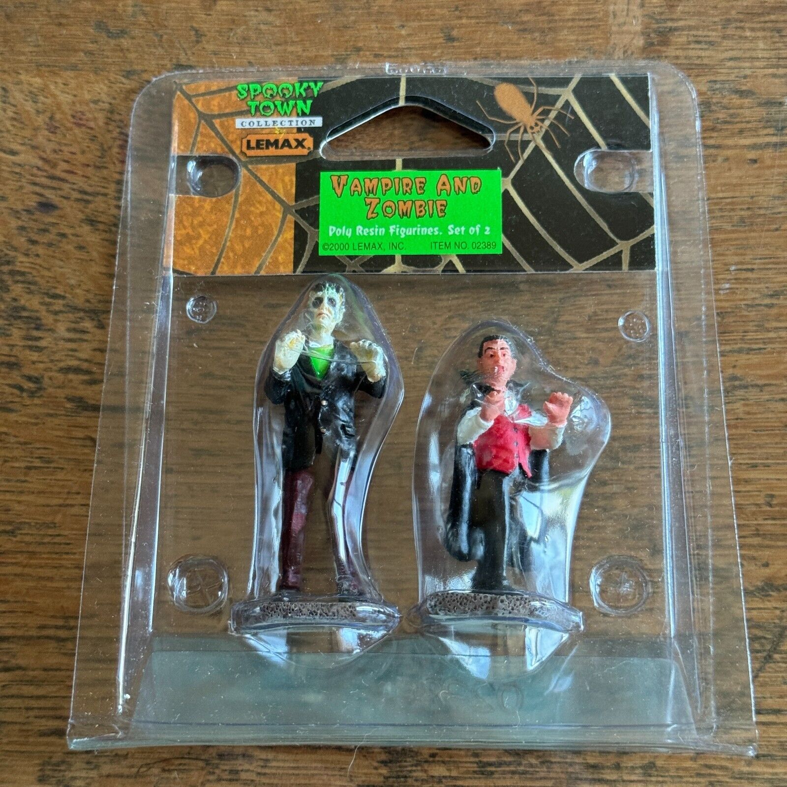 New Lemax Vampire And Zombie Spooky Town Collection Vintage Halloween Accessory