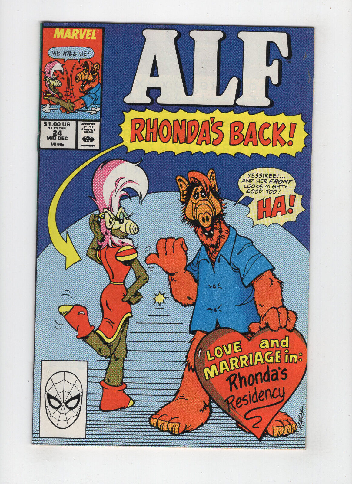 ALF #24  (Marvel Comics 1989)
