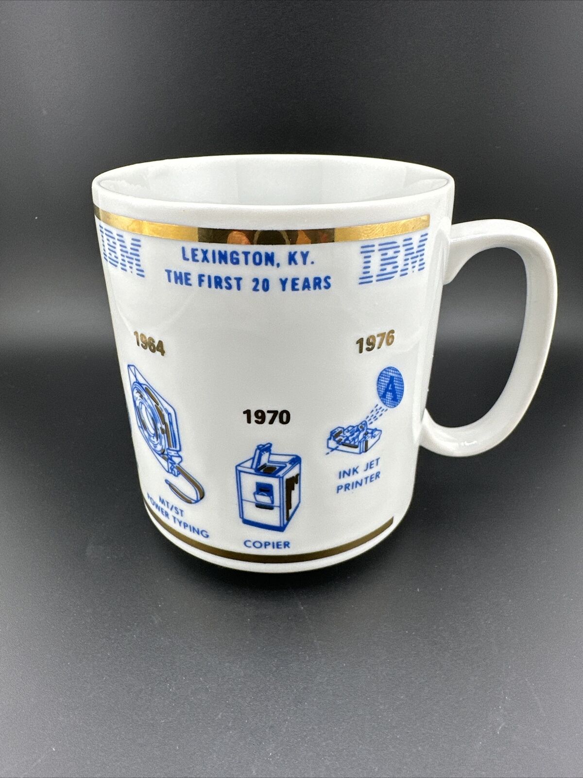 IBM 20th Anniversary Coffee Mug Collectible