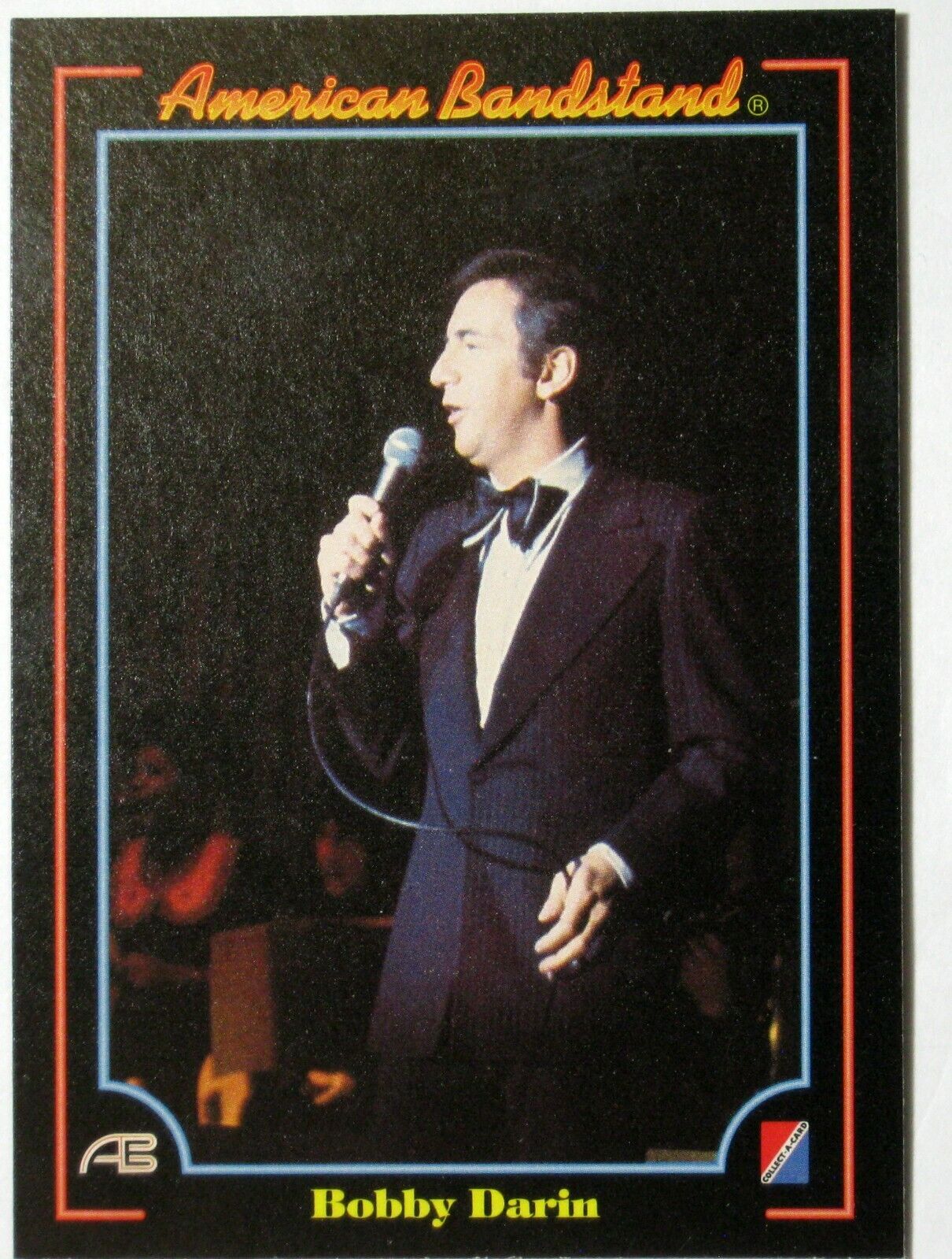 1993 Collect-A-Card American Bandstand Bobby Darin #6