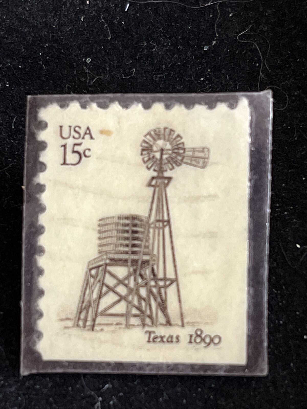 Vintage 1890’s Texas Stamp Pin