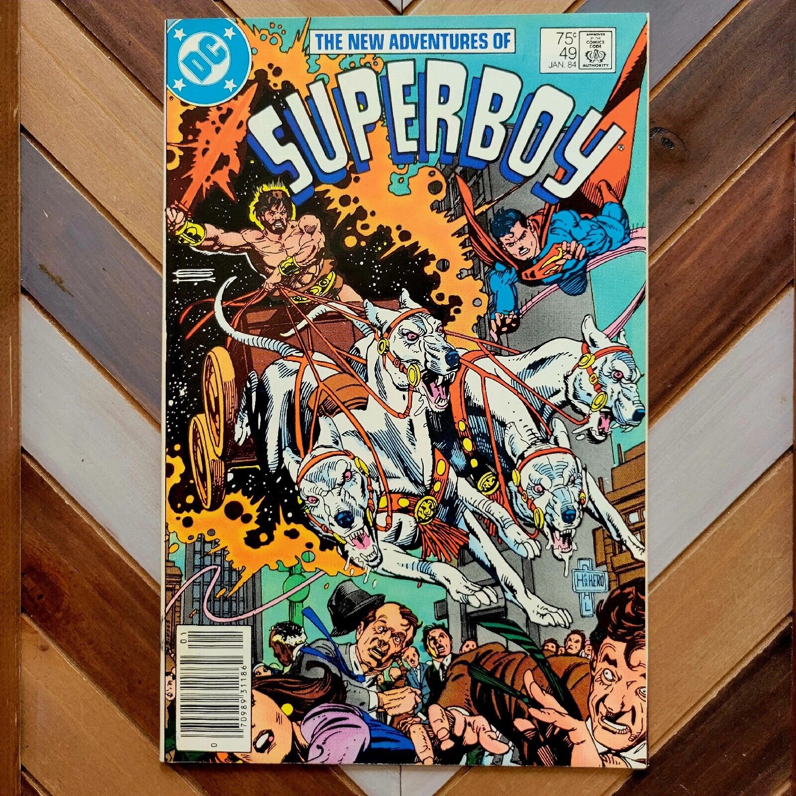 NEW ADVENTURES of SUPERBOY #49 (DC 1983) HIGH GRADE Newsstand ZATARA + \