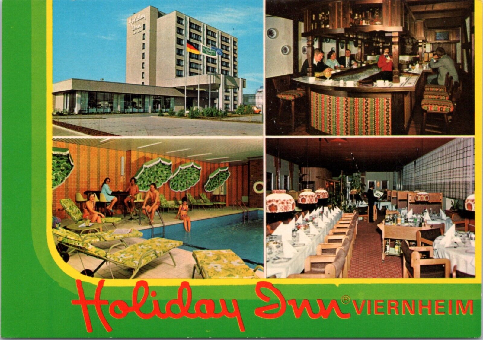 Postcard Germany Viernheim - Holiday Inn