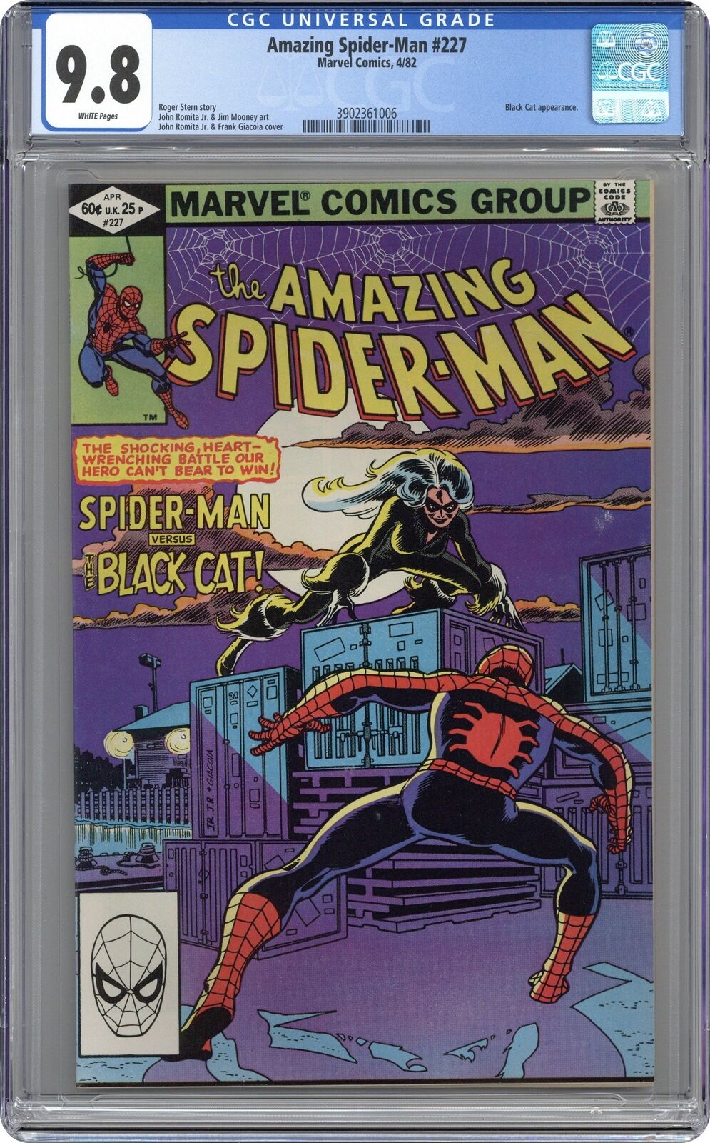 Amazing Spider-Man #227D CGC 9.8 1982 3902361006