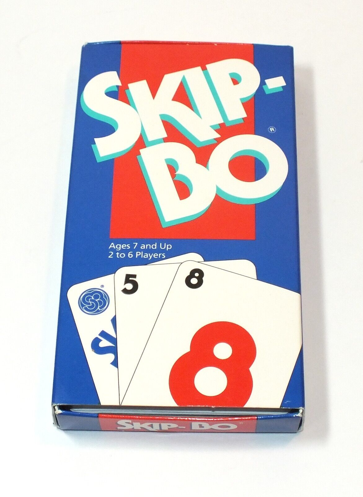 Vintage 1995 Mattel Skip-Bo Playing Cards 1993 Instruction Booklet Extra Cards