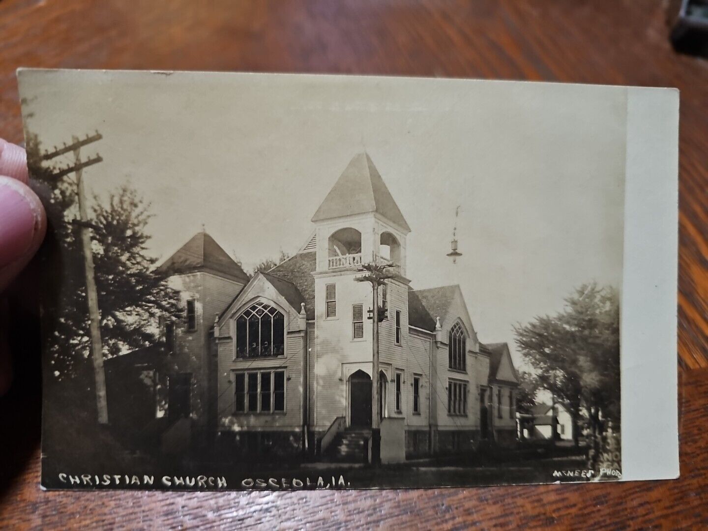 1908 OSCEOLA, Iowa RPPC Photo Postcard  \