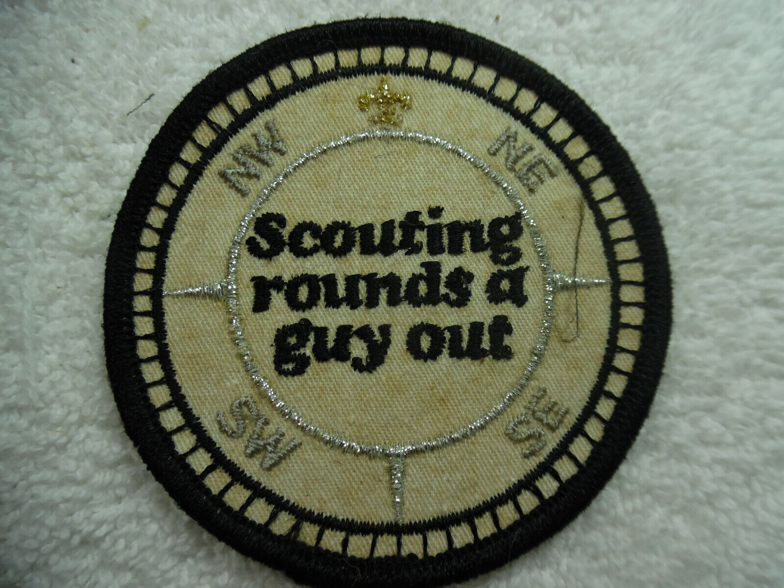 Boy Scout Patch Scouting Rounds a Guy Out 160-33A122