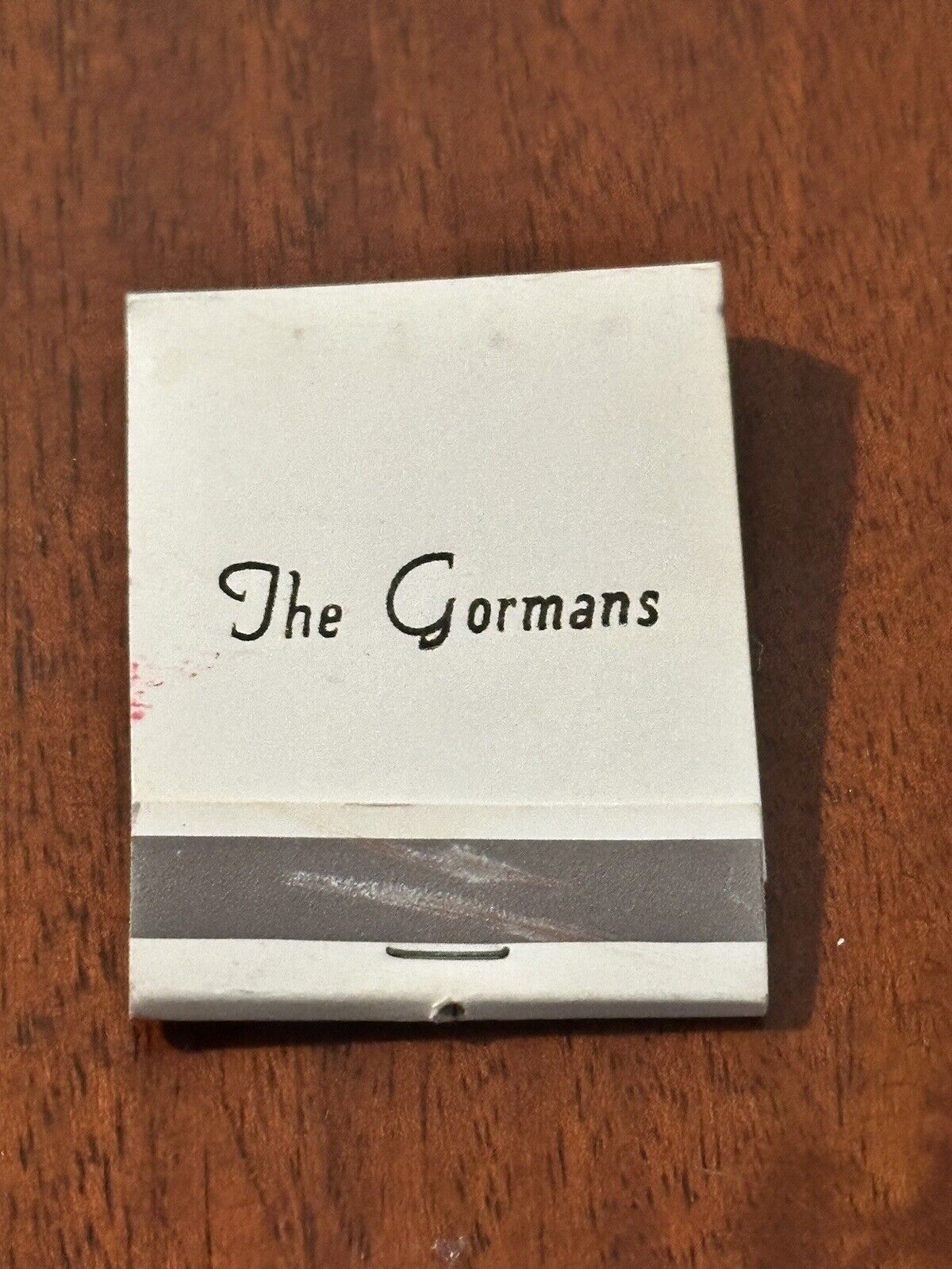 Vintage Matchbook The Gormans Matches 