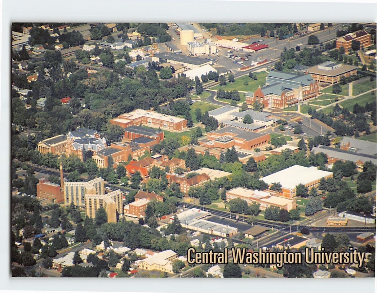 Postcard Central Washington University Ellensburg Washington USA