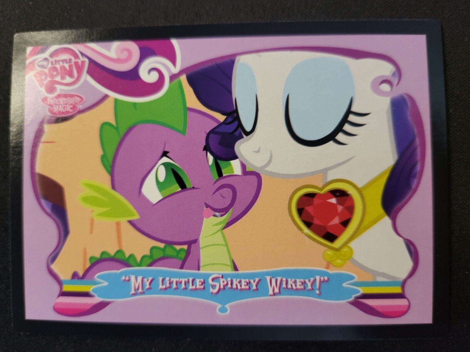 2012 Enterplay My Little Pony Friendship Magic Spikey Wikey card #55