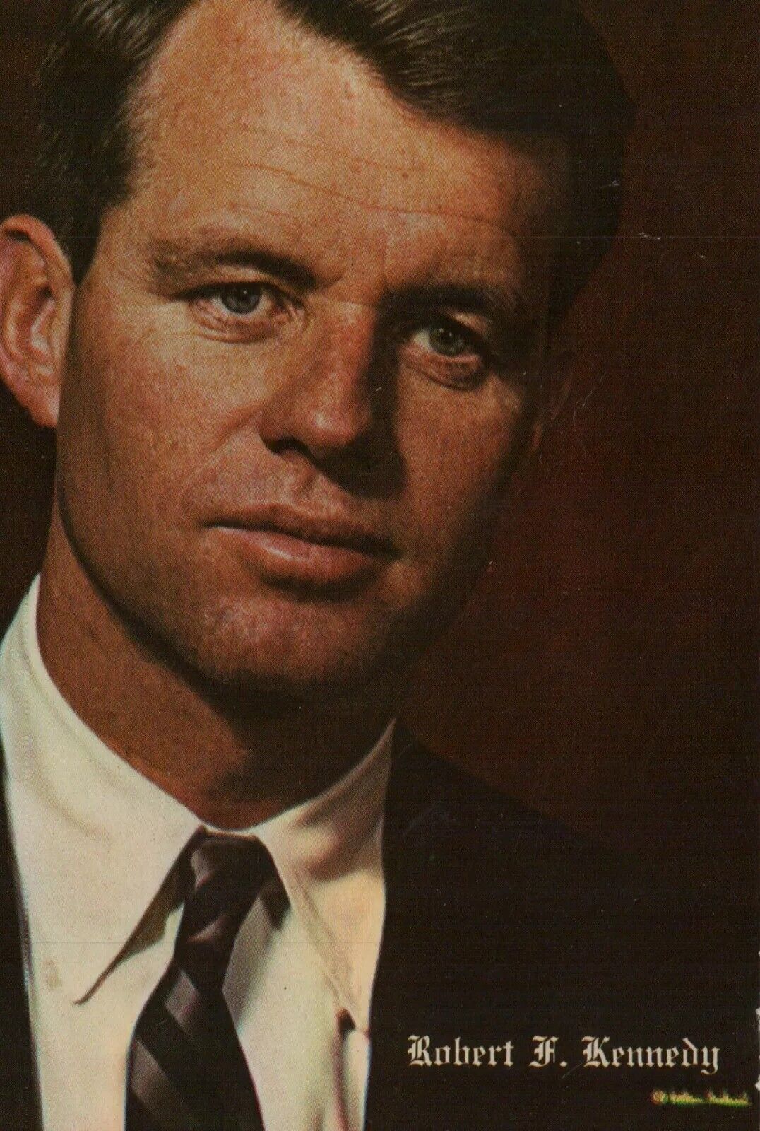  Vtg Postcard Robert F Kennedy