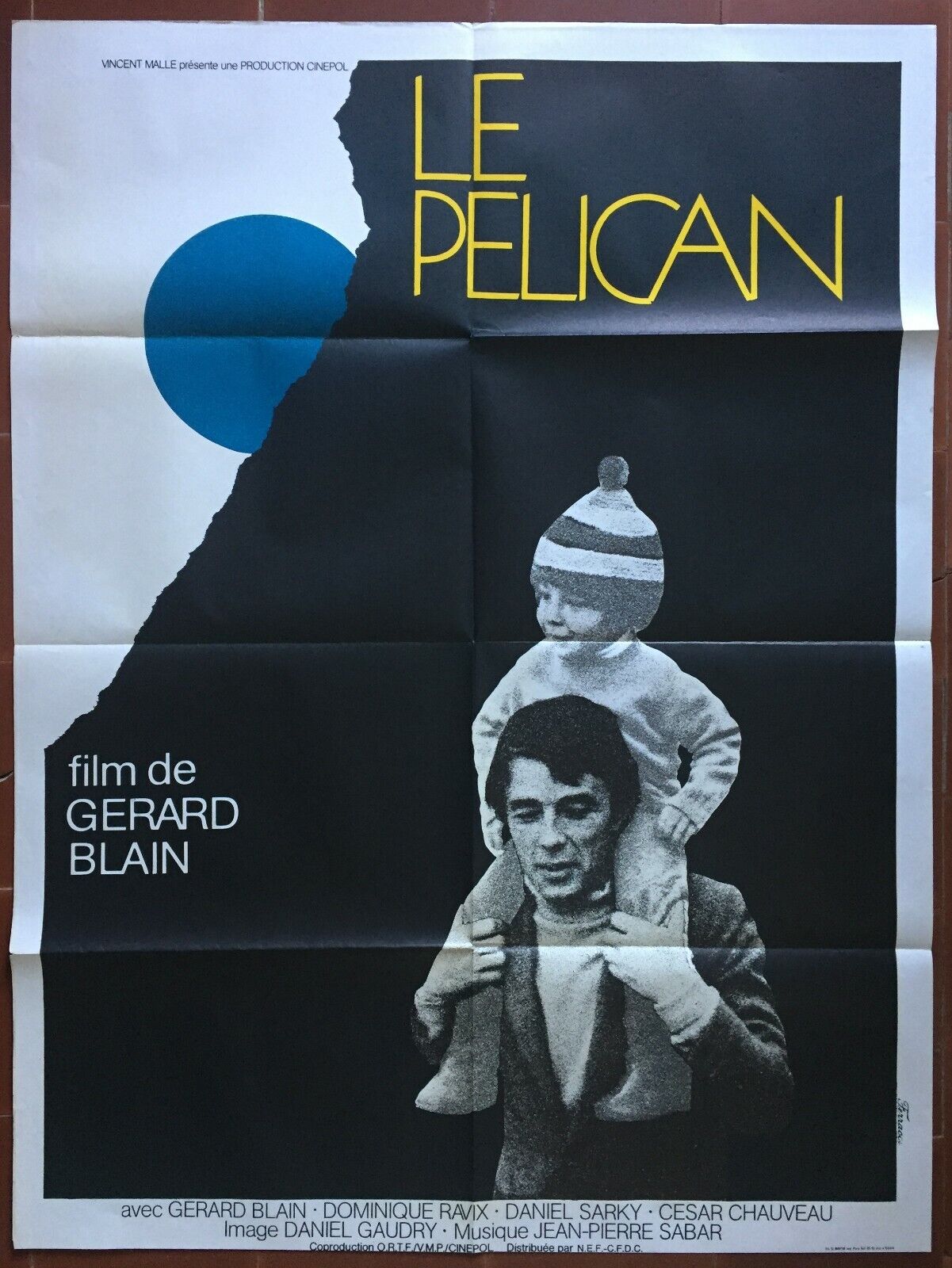 Poster The Pelican Dominique Ravix Gerard Blain Daniel Sparky 31 1/2x47 3/16in